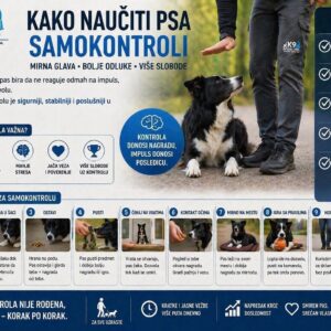 Kako naučiti psa samokontroli ? Korak po korak...