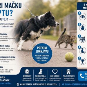 Pas juri mačku ? Kako rešiti problem korak po korak...